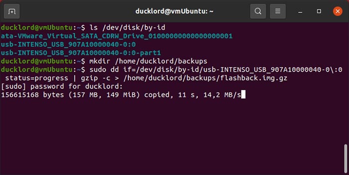 Repair Usb In Linux Dd Backup To Img Gz
