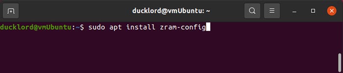 Speed Up Ubuntu Install Zram
