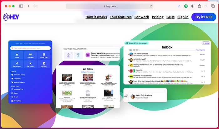 Apple Mail Alternative Hey App