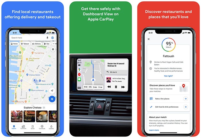 Apple Maps Alternatives Google Maps