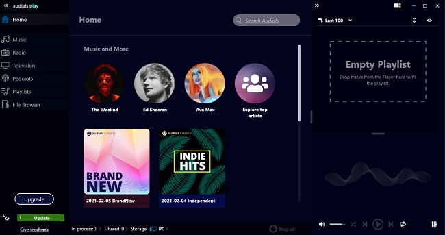 Audials Play Review Free Radio And Podcasts Windows