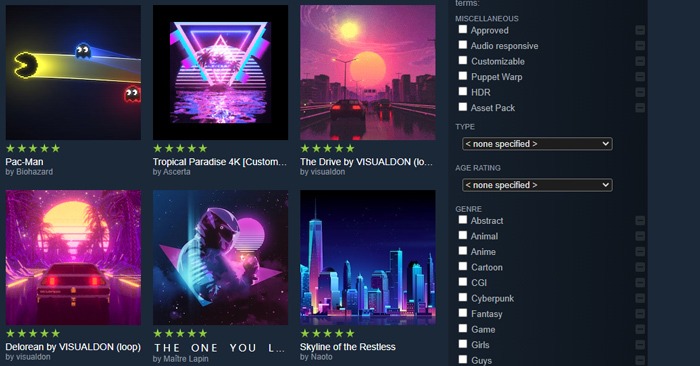 Best Windows 10 Screensavers Wallpaper Engine