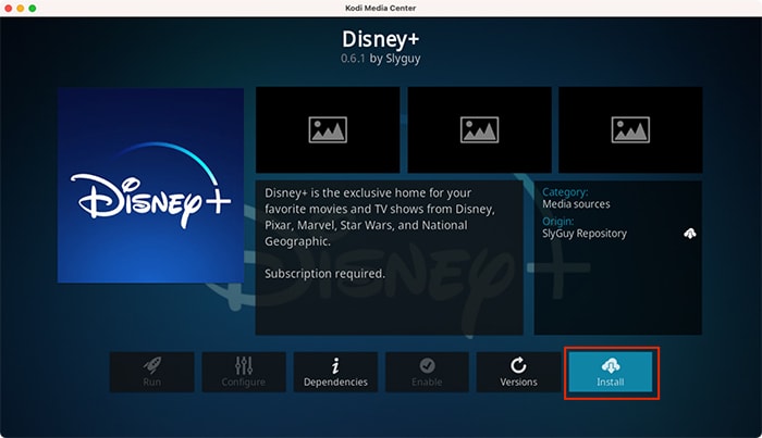 Disney Plus Kodi Installing The Addon