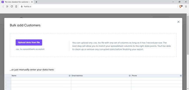 Flatfile Review Portal Demo