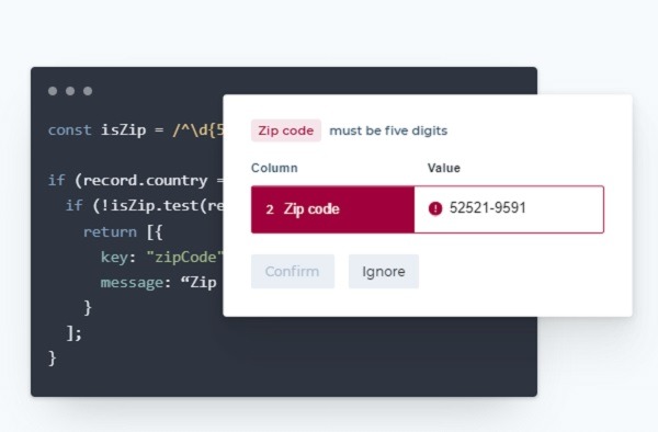 Flatfile Review Validation
