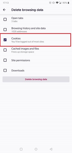 How To Enable Cookies Android Browser Firefox Get Rid Of Cookies