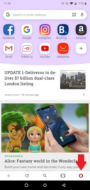 How To Enable Cookies Android Browser Opera Icon