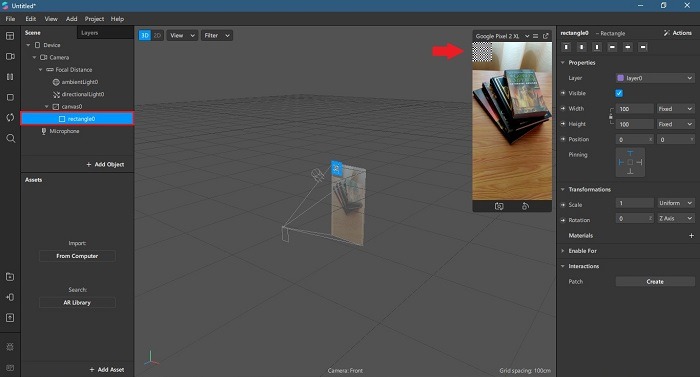 How To Make Custom Instagram Filter Rectangle Simulation