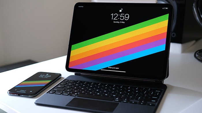 Touchpad on an Apple Magic Keyboard