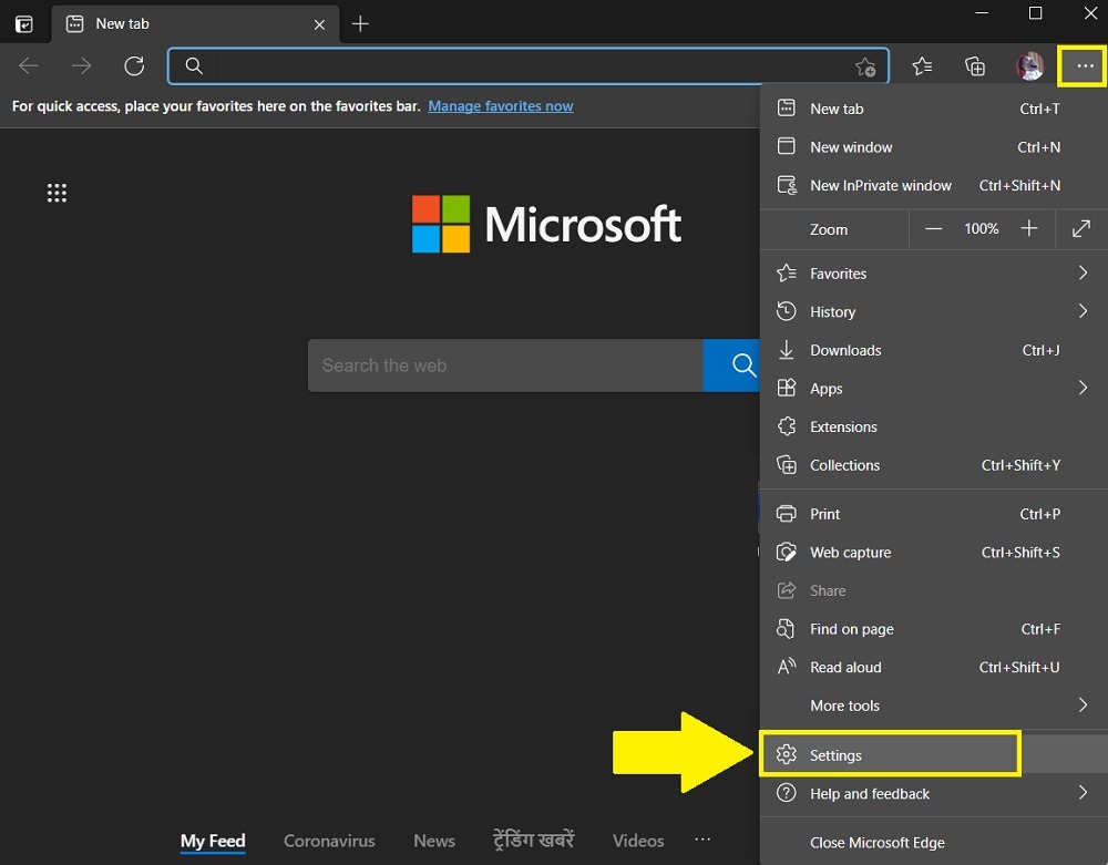 Microsoft Edge Disable Password Manager