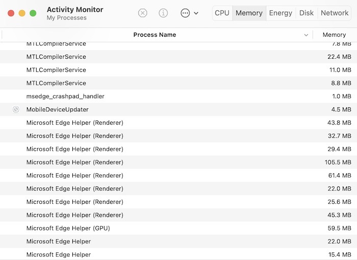 Microsoft Edge Mac Good Performance