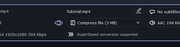 Movavi Video Superspeed