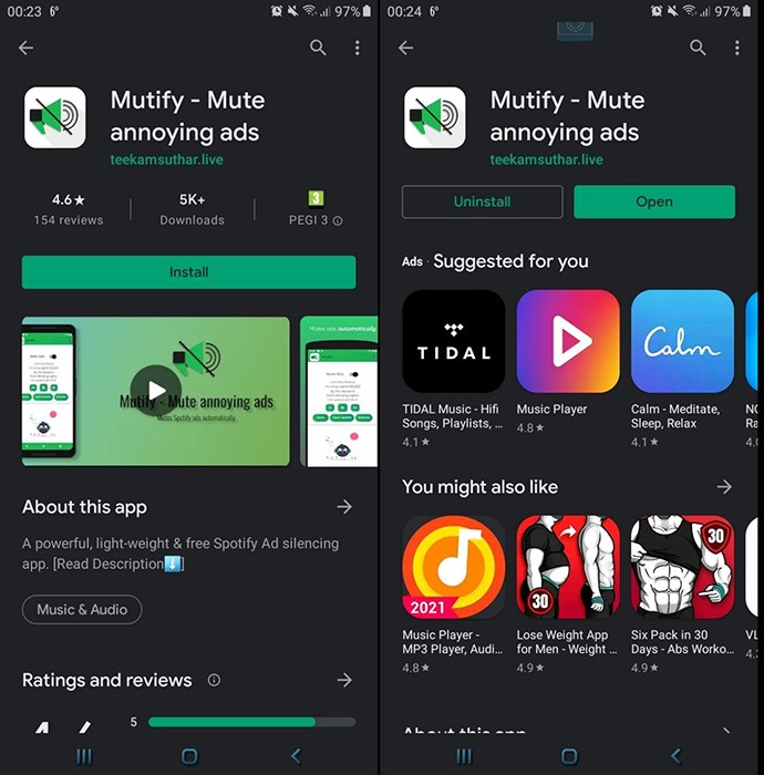 Mutify App