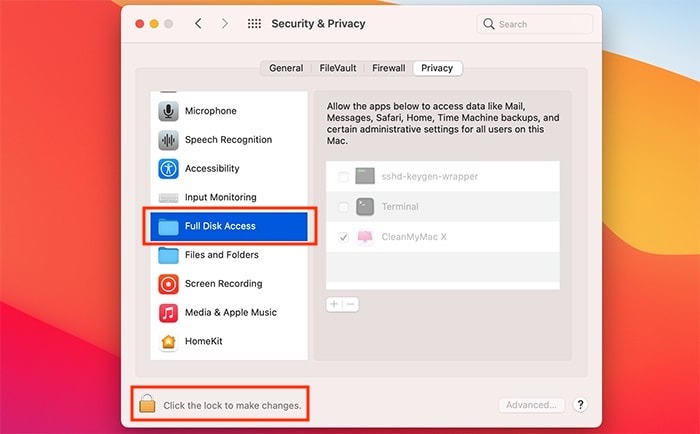Safari Tab Previews Granting Disk Access To Terminal