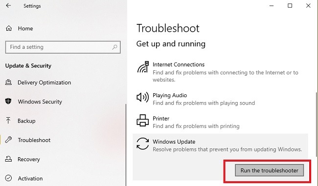 Troubleshooting Windows 10 Update Installation Problems Run