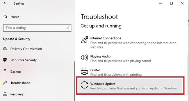 Troubleshooting Windows 10 Update Installation Problems Windows Update