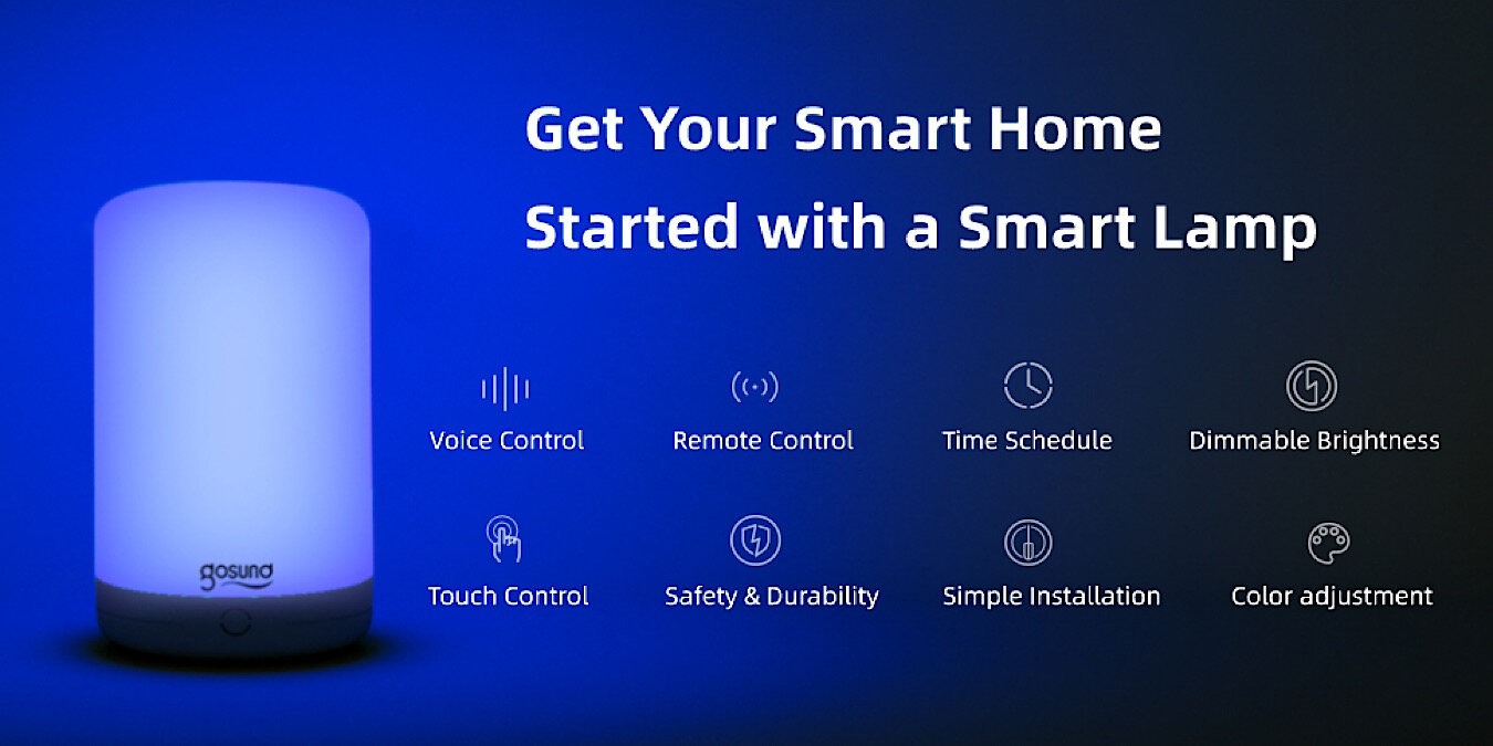 Gosund Smart Table Lamp Featured