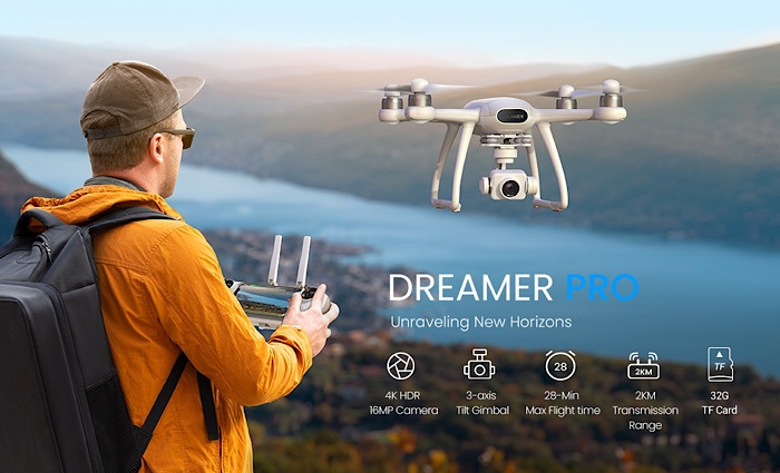 Potensic Gimbal Drone Camera