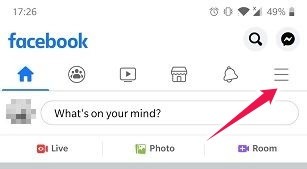 Ad Activity Facebook Mobile Settings Menu
