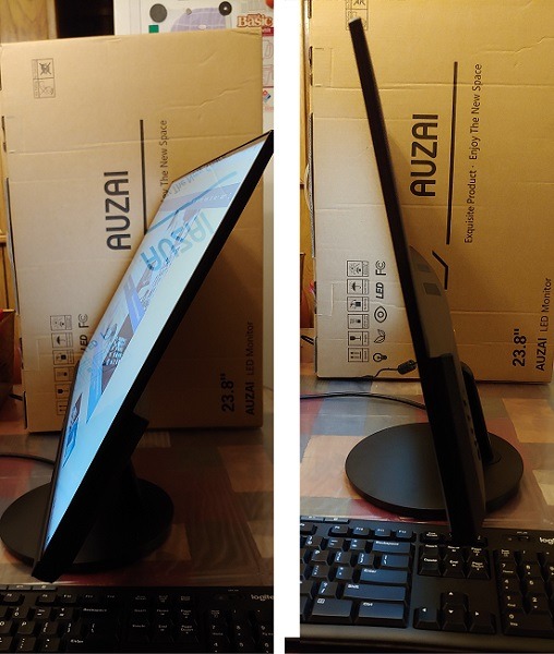 Auzai 24 Inch Monitor Review Tilting