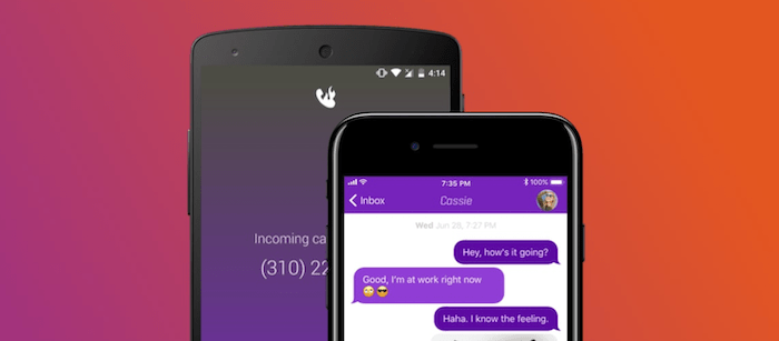 The Burner home page.