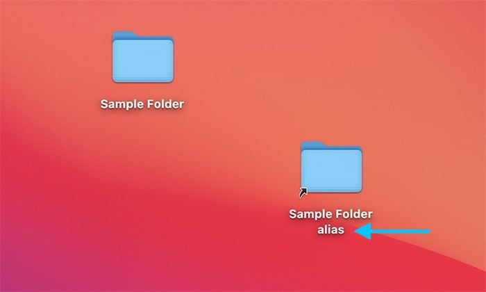 Bookmark Folder On Mac Alias Created