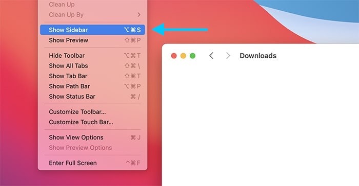 Bookmark Folder On Mac Show Sidebar Feature