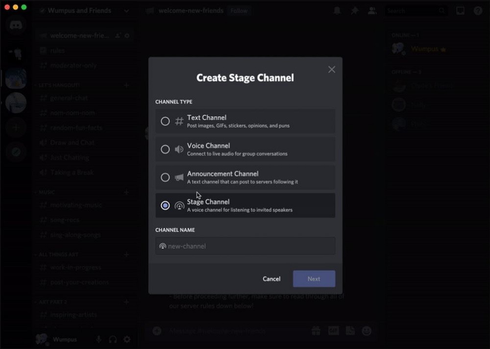 Discord Stage Channels Setup