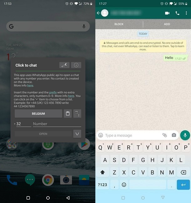 Enhance Whatsapp Experience Click To Chat