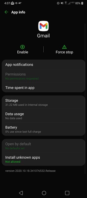 Uninstall or disable Gmail on your Android device.