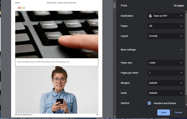How To Enable Disable Google Chrome Print Preview Feature Print Preview