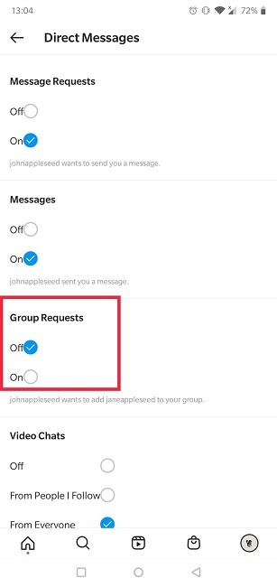 How To Prevent Users From Adding In Groups Turn Off Notifications Groups