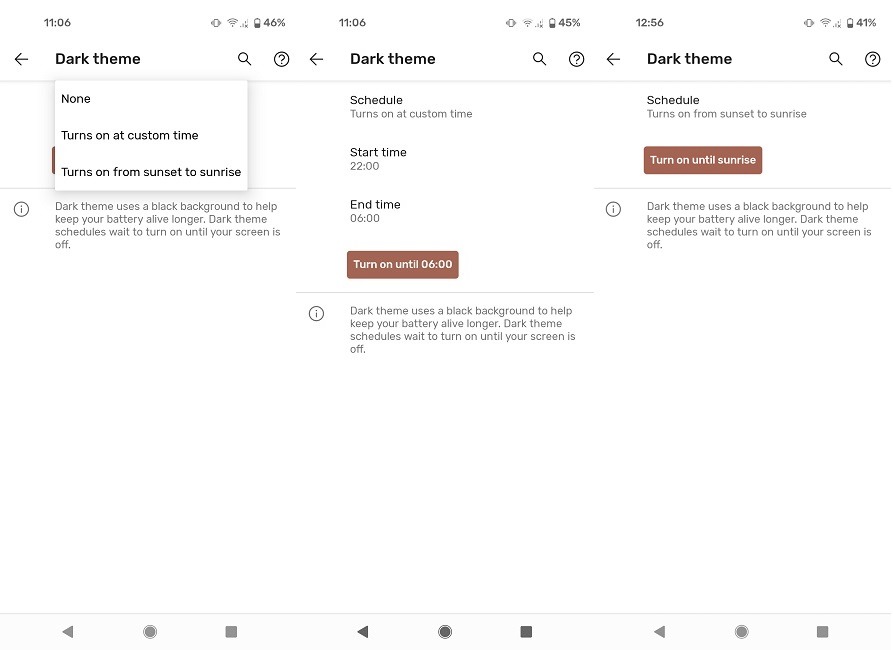 How To Schedule Dark Mode Android Pixel Enable Feature