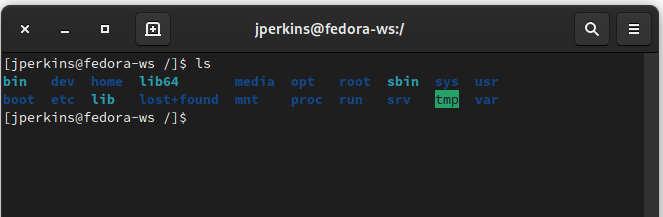 Linux Virtual Directory Fedora