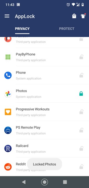 Lock Text Messages Photos Android Applock