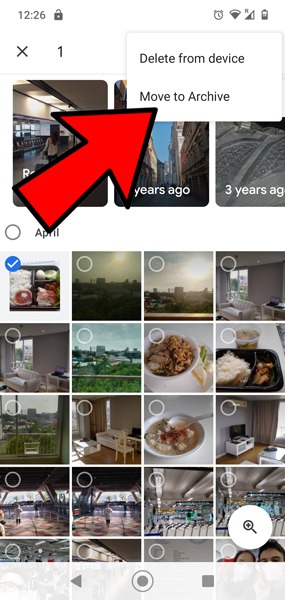 Lock Text Messages Photos Android Move To Archive
