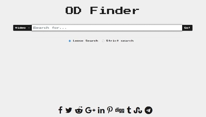 Open Directory Odfinder