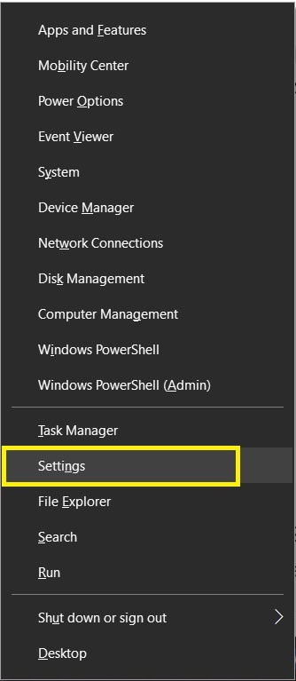 Settings Windows 10 Activate