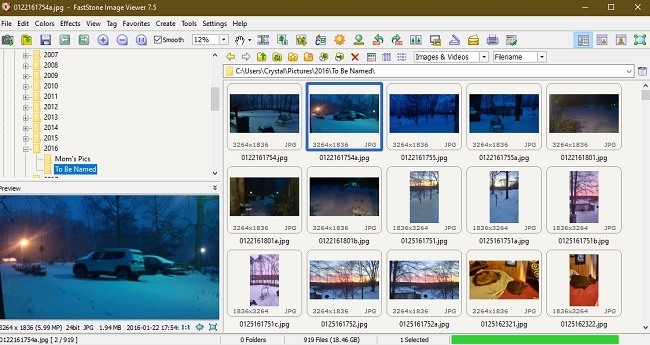 Windows 10 Photos Alternatives Faststone