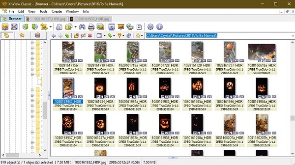 Windows 10 Photos Alternatives Xnview