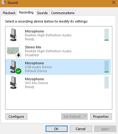 Ext Microphone Windows Microphone Sound Testing