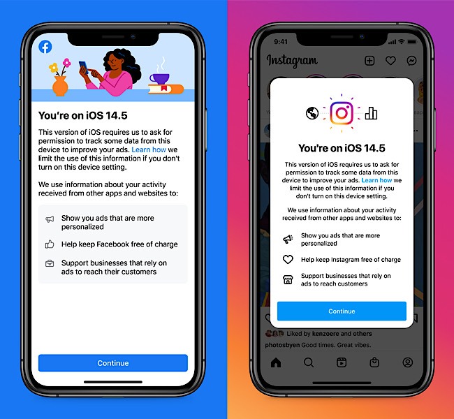 Facebook Ios 14.5 Educational Screen