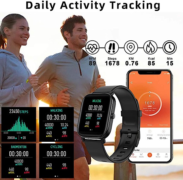 Firyawee Smartwatch Tracking