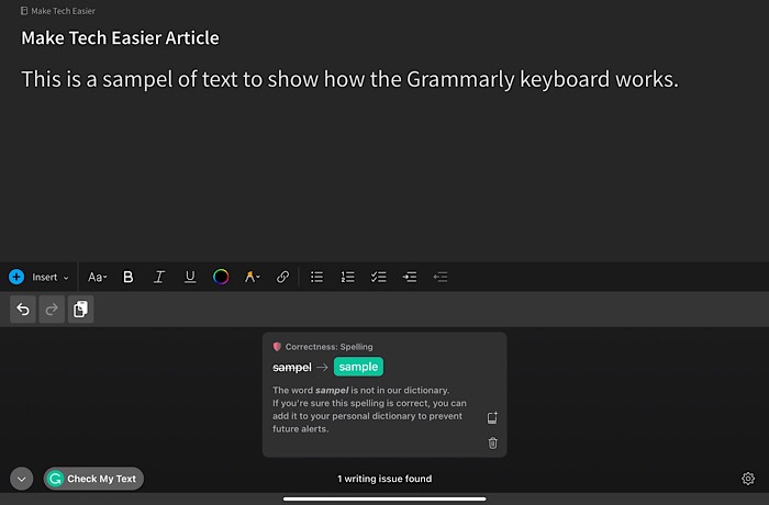 Keyboard Apps Ios Grammarly