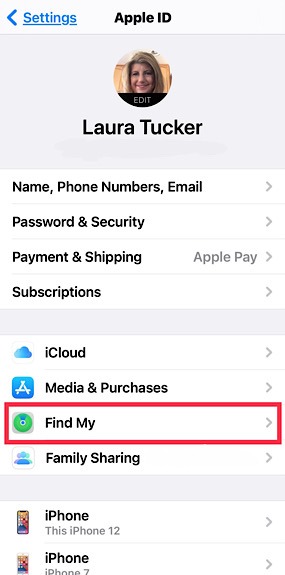 Location Sharing Ios Find My Add