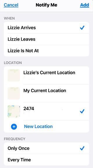 Location Sharing Ios Notify Me