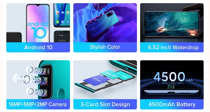 Ulefone Note 9p Specs