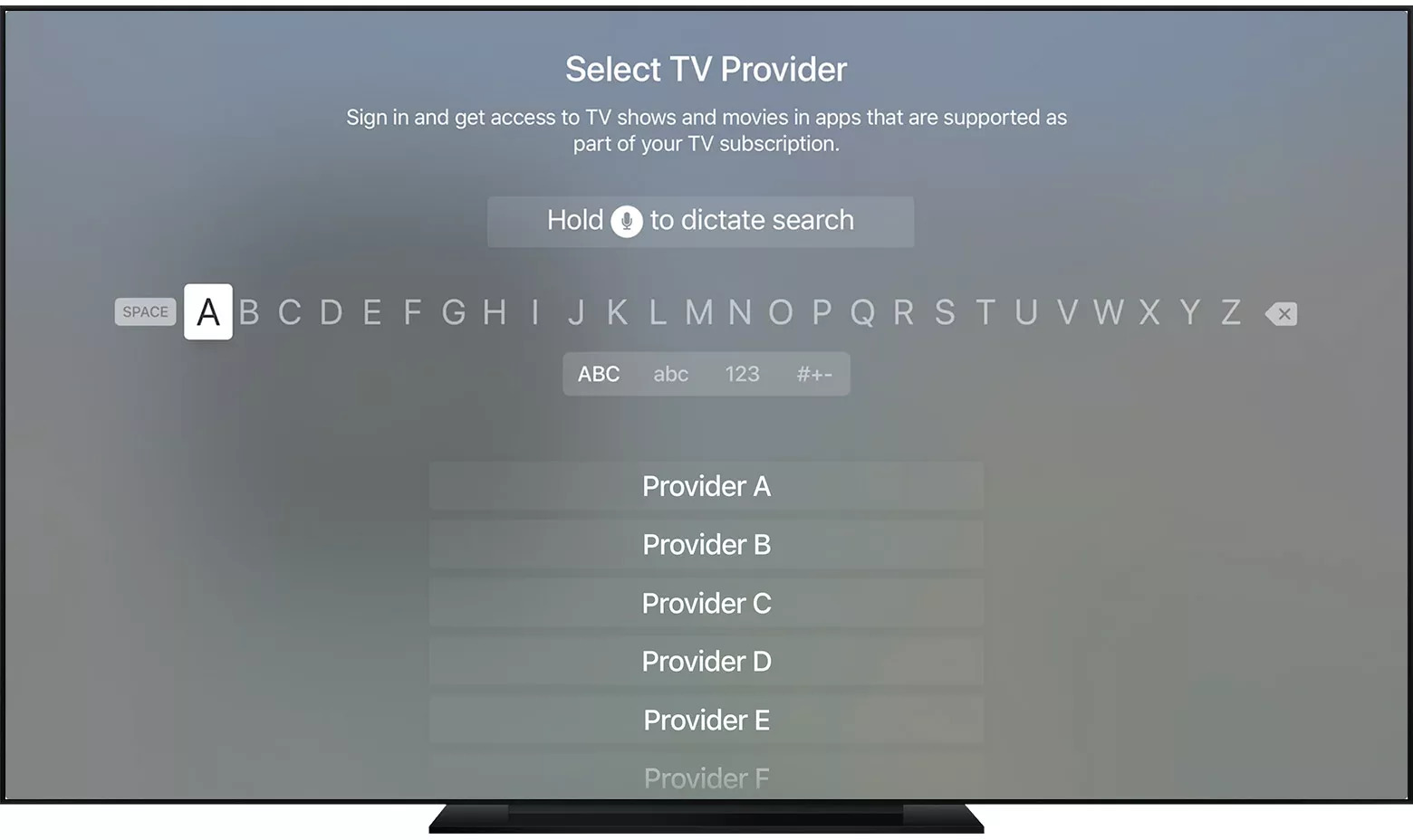 Adding Apple Tv Provider Tv Add Provider