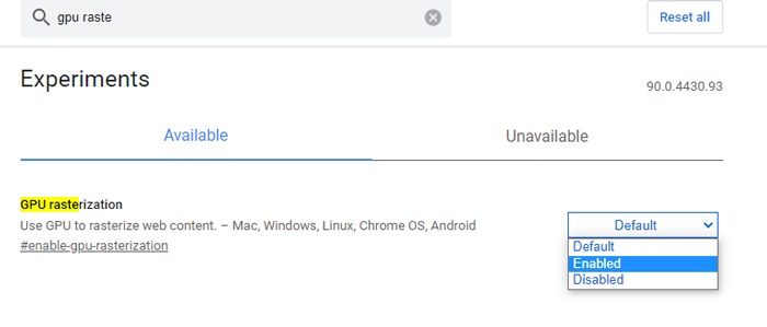 Best Chrome Flags Gpu Rasterization 1