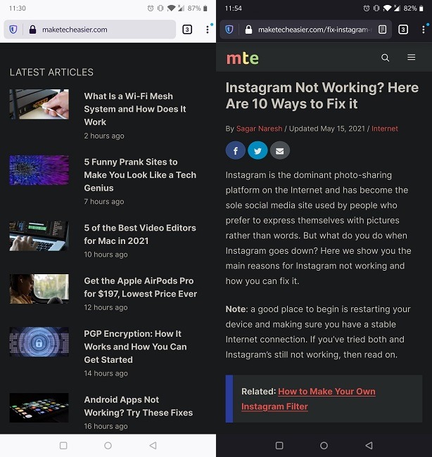 Best Firefox Add Ons For Android Dark Reader